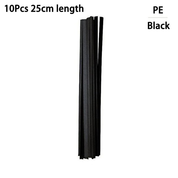 10Pcs 9.84 Inch Plastic Welding Rods ABS/PP/PVC/PE Welding Bumper Repair