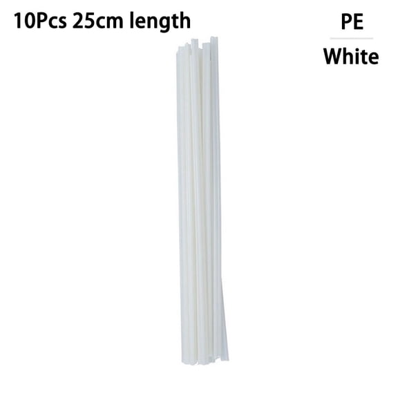 10Pcs 9.84 Inch Plastic Welding Rods ABS/PP/PVC/PE Welding Bumper Repair