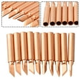 10Pcs 900MTK Soldering Iron Tip Pure Copper Welding Tip Welding