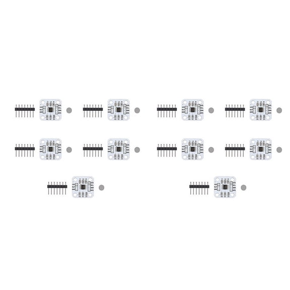 10Pcs AS5600 Magnetic Encoder Magnetic Induction Angle Measurement Sensor Module 12Bit High ,White