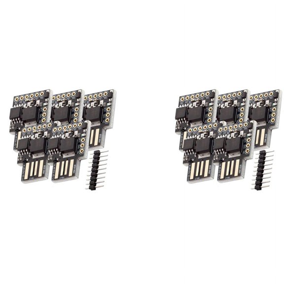 10Pcs ATTiny85 Digispark LED .3 Kickstarter 5V IIC SPI USB Development Board 6 I/O Pins for