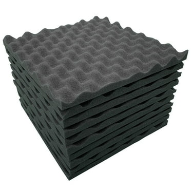 10Pcs Acoustic Foam Stop Absorption Sponge Studio Ktv Soundproof