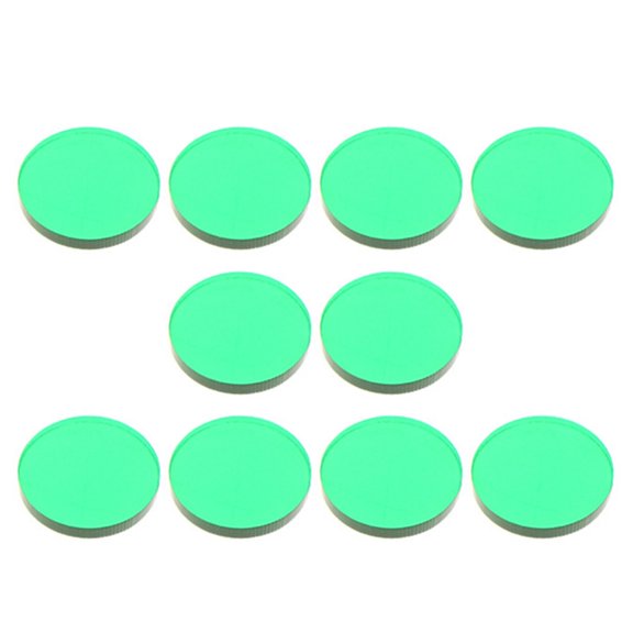 10Pcs Acrylic Billiard Pool Cue Tips Cue Pool Stick Tip Billiard Cue Accessory