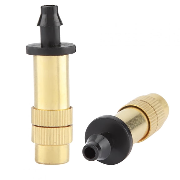 10Pcs Adjustable Copper Sprinkler Head Micro Misting Garden Watering Nozzle