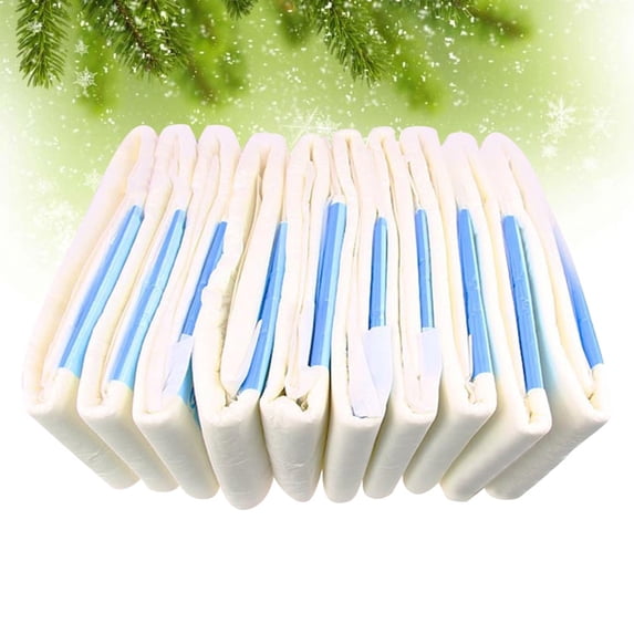 10Pcs Adult Diapers Size L, Simple Water Absorbing Protective Patient, By Meiiso, Large Inventory!