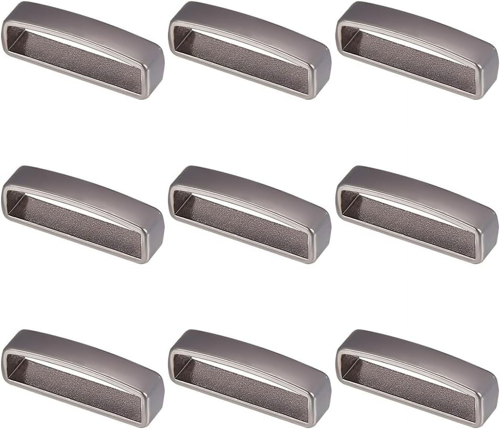 10Pcs Alloy Belt Loop Keeper Metal Men's Belt Buckle 22x5x7mm Belt ...