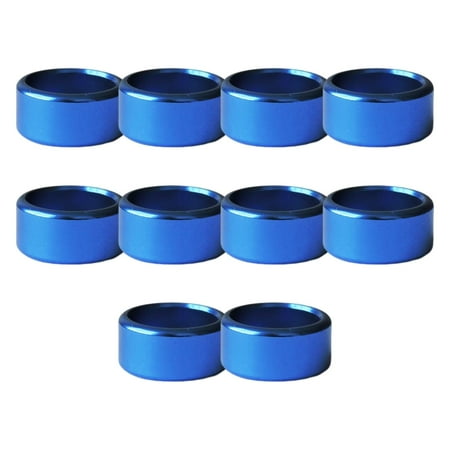 10Pcs Aluminium Leg Rings Reusable Wide Application Accessory Durable Blue