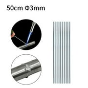 10Pcs Aluminium Welding Rods Wire Brazing Easy Melt Solder Low Temperature