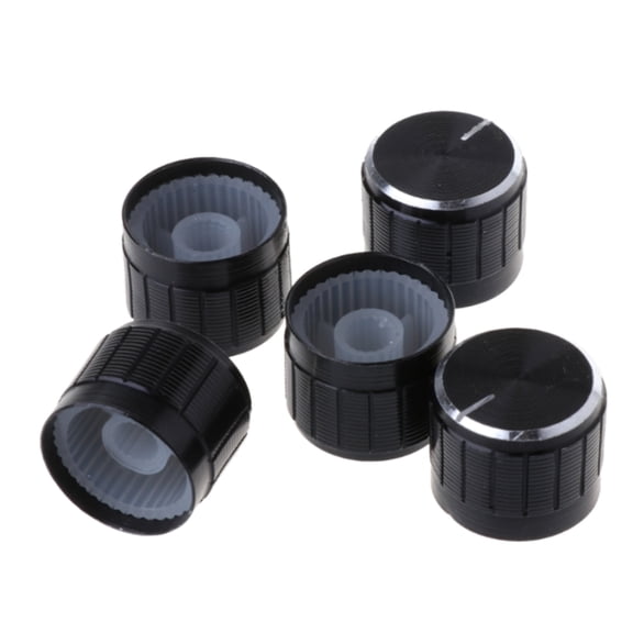 10Pcs Aluminum Alloy Potentiometer Control Knob Guitar Volumes Control Knob