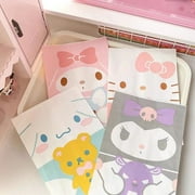 10Pcs Anime Cartoon Sanrio Hello kitty Kawaii Cartoon Paper Bag Gift Storage Bag Super Cute Girl Heart Baked Bread Snack Bag