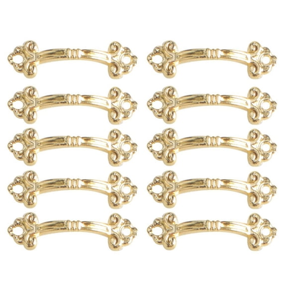10Pcs Antique Drawer Small Handle Jewelry Box Gift Box Packaging Accessories