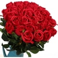 thumbnail image 1 of 10Pcs Artificial Silk Flowers Realistic Roses Bouquet Long Stem for Home Wedding Decoration Party, 1 of 11