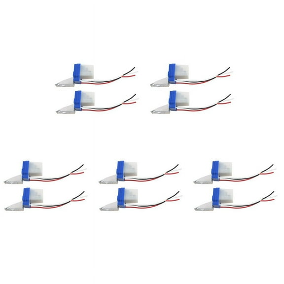 10Pcs Auto on Street Light Sensor Switch Photo Switch 220V 10a Automatic Switch