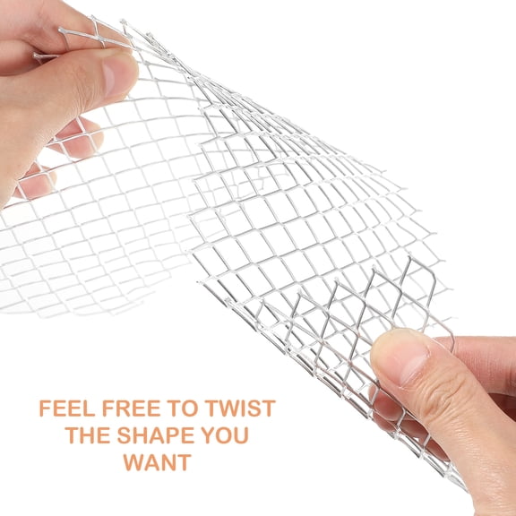 FRCOLOR 10Pcs Disposable Barbecue Net Aluminum Mesh Silver Perfect for Indoor Bbq Grilling