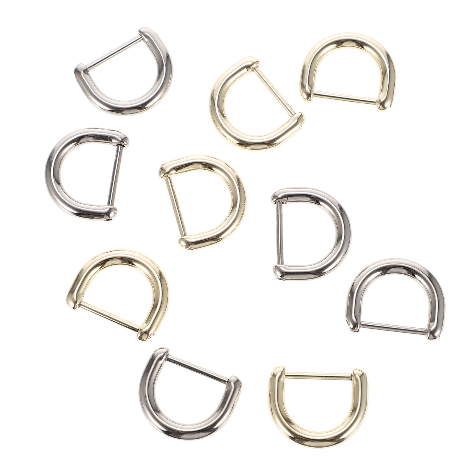 Nimida D Rings 3/4” inch | Good for 1/2 inch | Golden Buckles for