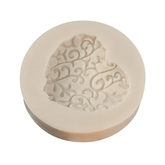 10Pcs Baking Heart Mold! Vacemry Food Grade Silicone Heart Mold for Baking, Chocolate Turning, Cake Decorating, Ice Trays, Jelly, Reusable Non-Toxic Mold, Easy to Clean, Microwave Safe