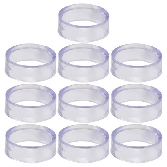 10Pcs Baseball Display Stand Clear Rings Sphere Stand Plastic Display Holder