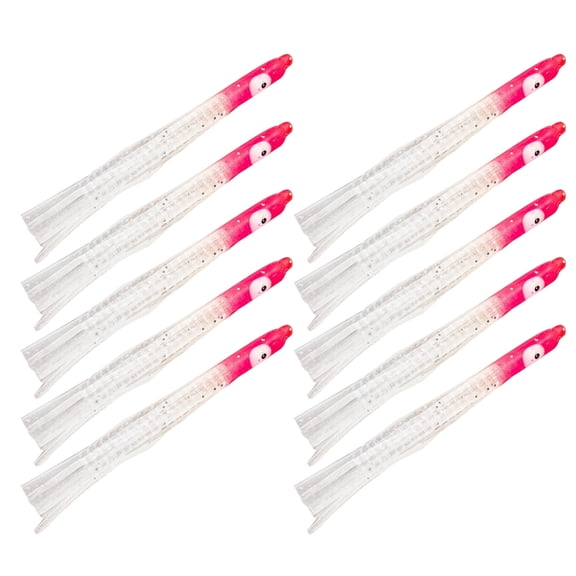 10Pcs Big Octopuses Skirt Trolling Lure Octopuses Skirts Fishing Lure Soft Fishing Baits Fishing Accessory