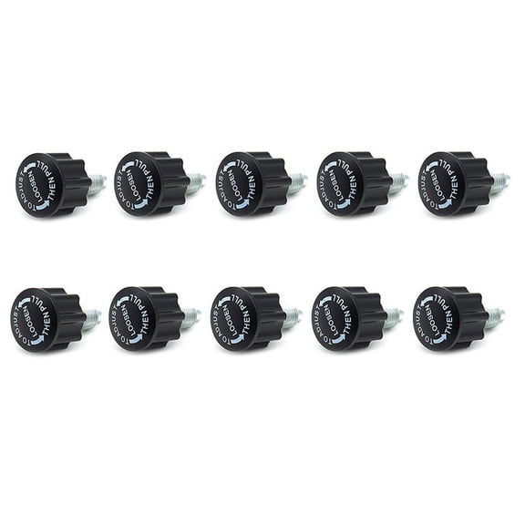 10Pcs Bike Pull Pin Spring Knob Replacement Parts for Fitness Equipment