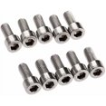 thumbnail image 1 of 10Pcs Bike Water Bottle Cage Bolts Holder Screws M5 Inner Rack Hexagon Stainless Steel Screws, 1 of 8