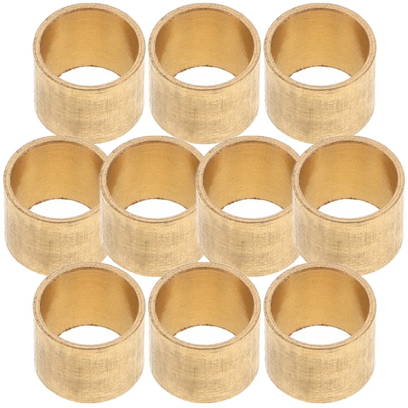 10Pcs Billiard Cue Ferrule Billiard Replacement Part Pool Stick Tube Metal Billiard Supply