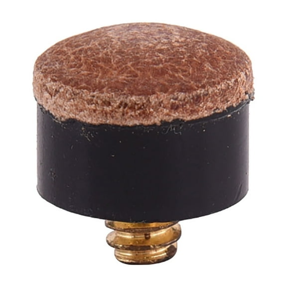 10Pcs Billiard Pool Cue Tip Billard Screw in Cue Tip Ferrules Repair Tool Hard Leather Pool cue Tip