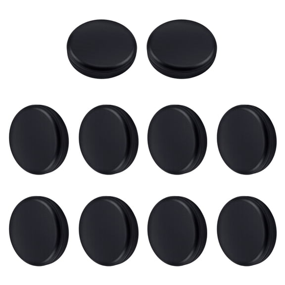 10Pcs Black Button Covers Jeans Suitable 18mm Button T Cover Shirt Buttons Cover Aviod Shirt Holes Jeans Buttons Sewing Kit Replacement