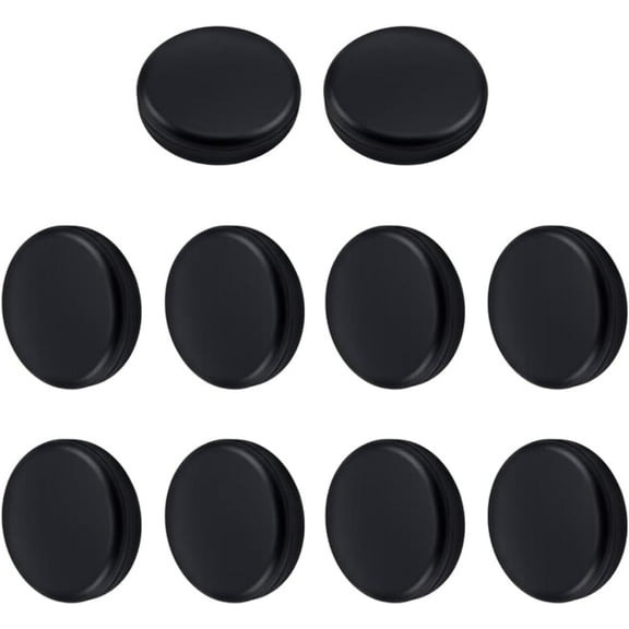 10Pcs Black Button Covers for Jeans Suitable for 18mm Button TPU Cover Shirt Buttons Cover Aviod Shirt Holes for Jeans Buttons Sewing Kit Replacement for Shirts Jean Cufflinks Black