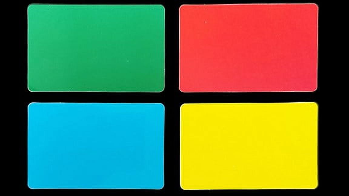 10Pcs Blank Index Cards Colored Index Card Box Colored Flash Cards ...