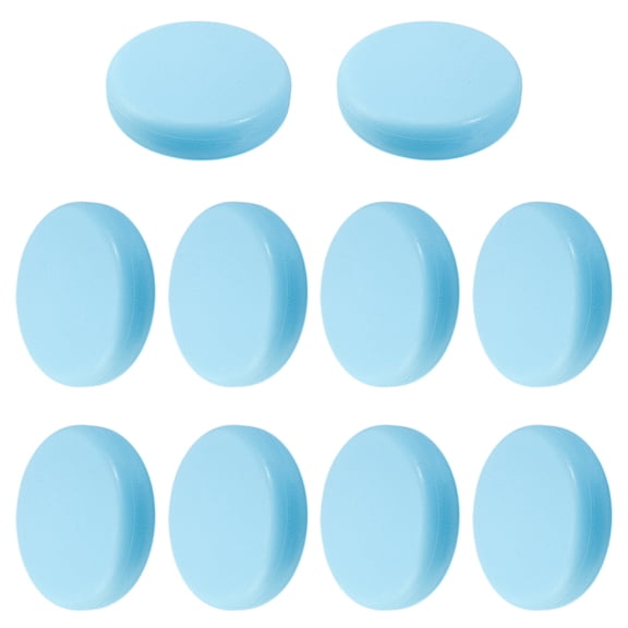 10Pcs Blue Button Covers