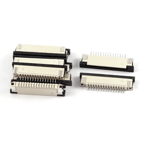 10Pcs Bottom Connect 15Pin 1.0mm Pitch FFC FPC Ribbon Sockets Connector