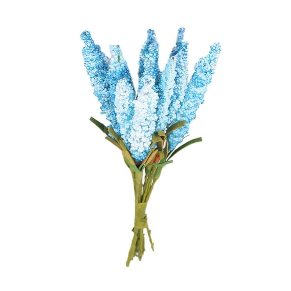 10Pcs/Bouquet Artificial Hyacinth Flower DIY Crafts Wedding Home Floral Decor