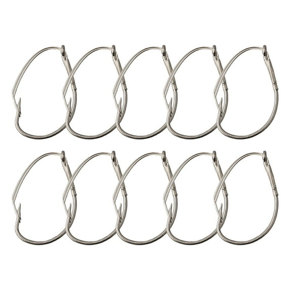 10Pcs/Box High Carbon Steel Wacky Rig Hooks Weedless Barbed Fishig Wide Gap Hook