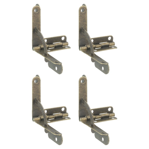 10Pcs Box Quadrant Hinge, 31x36mm Box Hinge Cases with Side Rail ...