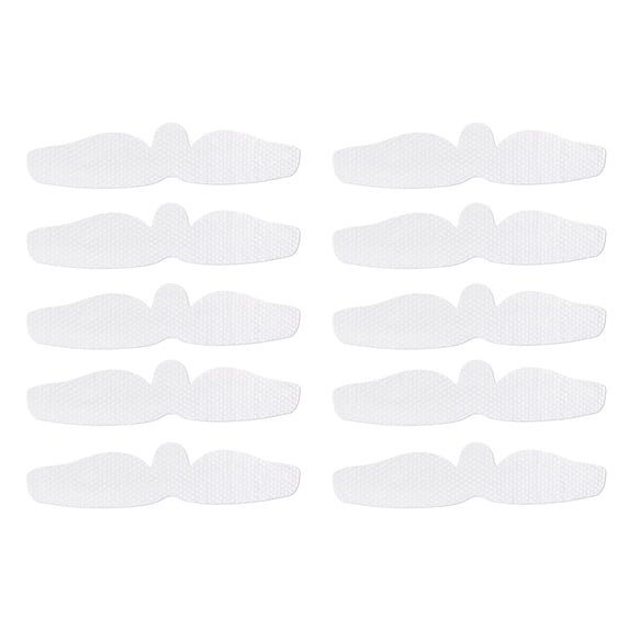 10Pcs Bra Liners for Under Breasts Disposables Breast Sweat Liner Pads for Sweat Miliaria Sweating Supplies