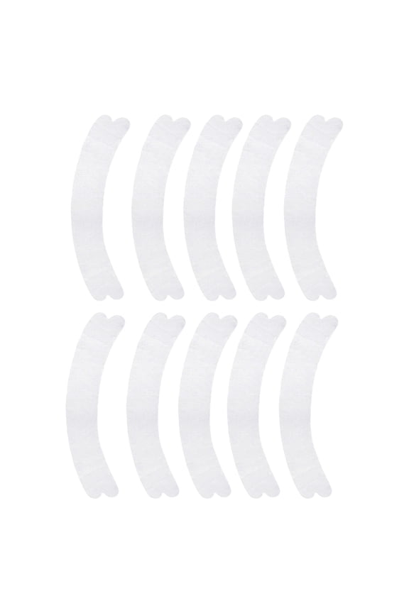 10Pcs Bra Liners for Under Breasts Under Belly Sweat Liners Disposables Tummy Liners for Sweat Miliaria Sweating Supplies