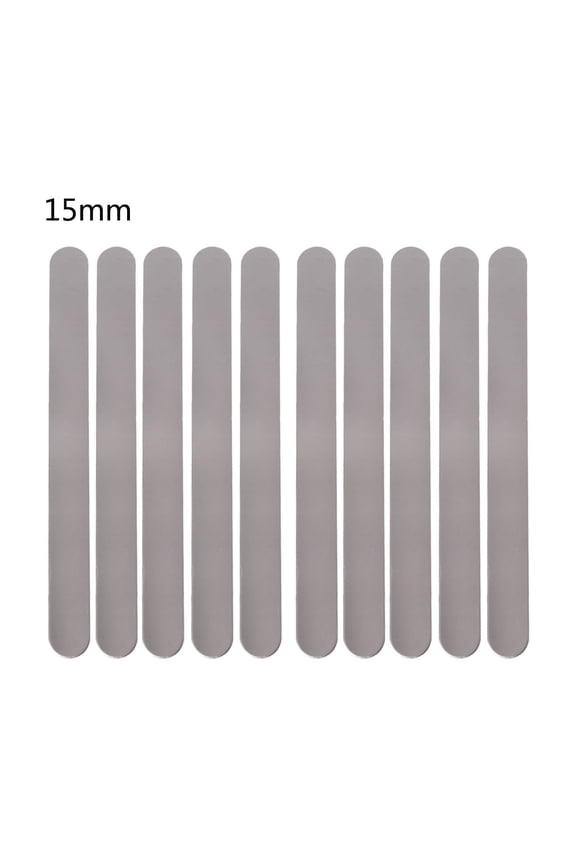 10Pcs Bracelet Blanks for Stainless Steel Cuff Bangle for Jewelry Making