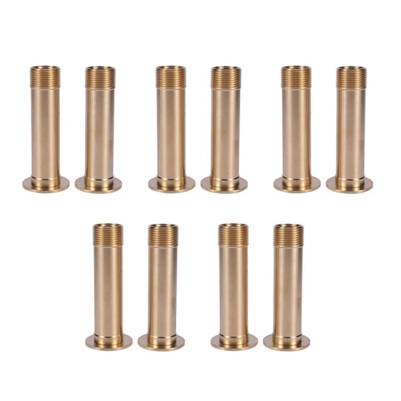 10Pcs Brass Mushroom Type Garden Landscape Fountain Nozzle Garden Pond Fountain Equipment 1/2 Inch DN15 3/4 Inch DN20
