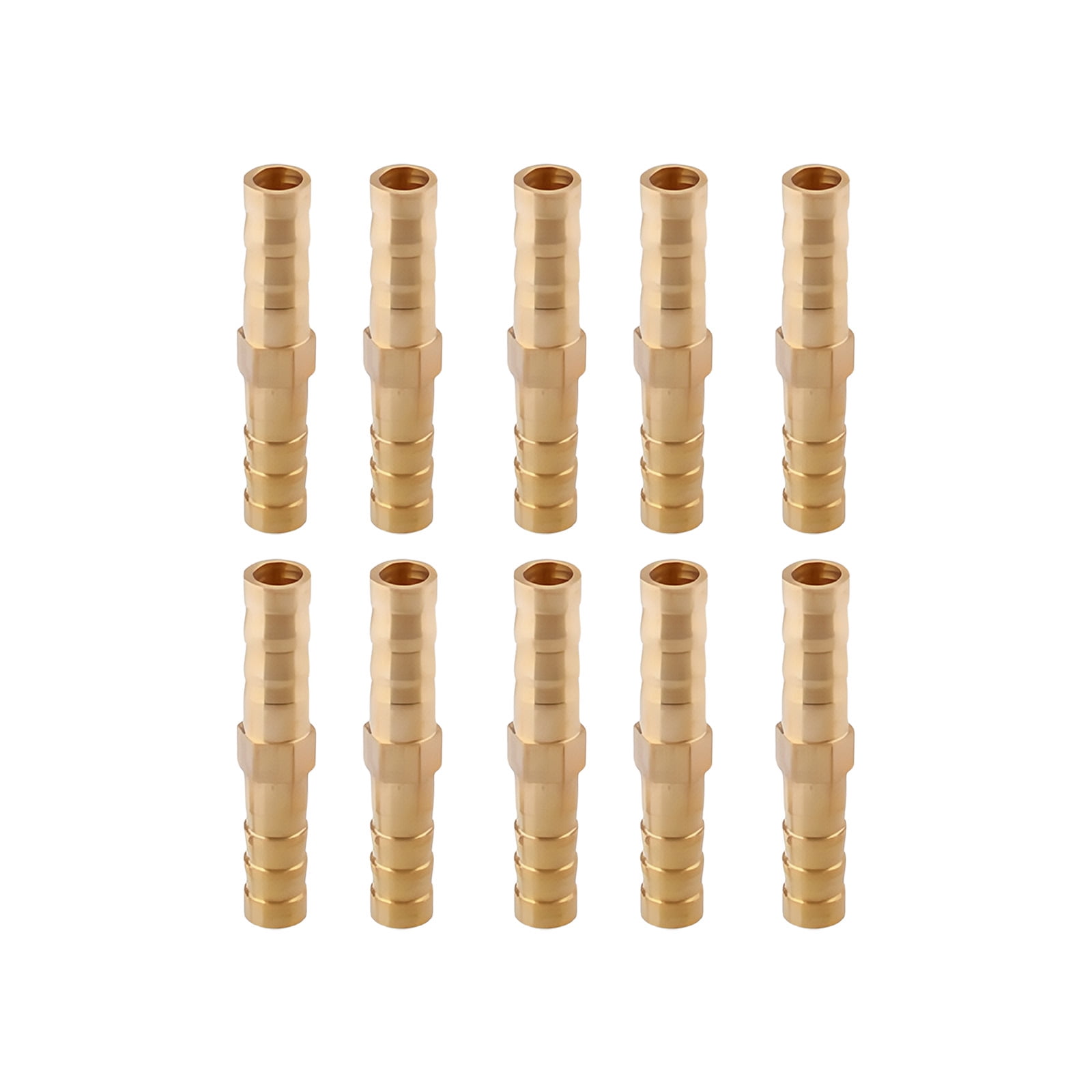 Damage Reducer 10Pcs Brass Tube Reducer Connectors Water Pipe Adapters set for ...