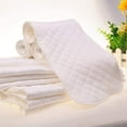 thumbnail image 1 of 10Pcs Breathable Cotton Diaper,Newborn Baby Reusable Washable Cloth Pads Infant Soft Insert Nappy (3 Layers 32 * 12 cm), 1 of 6