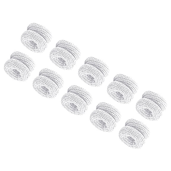10Pcs Breathable Finger Sleeve Cots for Tips Elastic Finger Bandage Reusable Thumb Protectors for Kitchen and Handcrafts