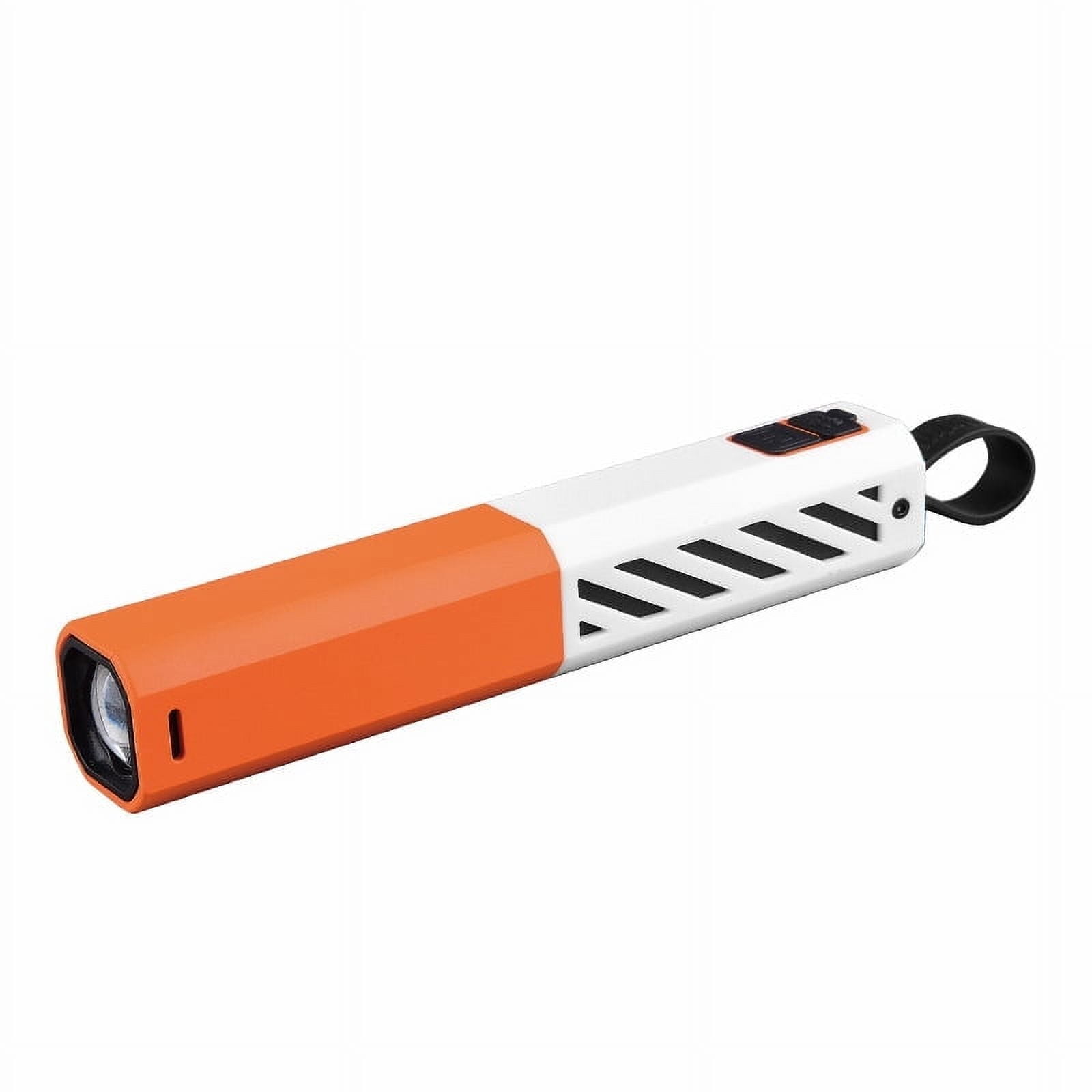 10Pcs Bright Portable Long-Range Laser Mini Flashlight with Optical Zoom, Rechargeable \u0026 5 Modes