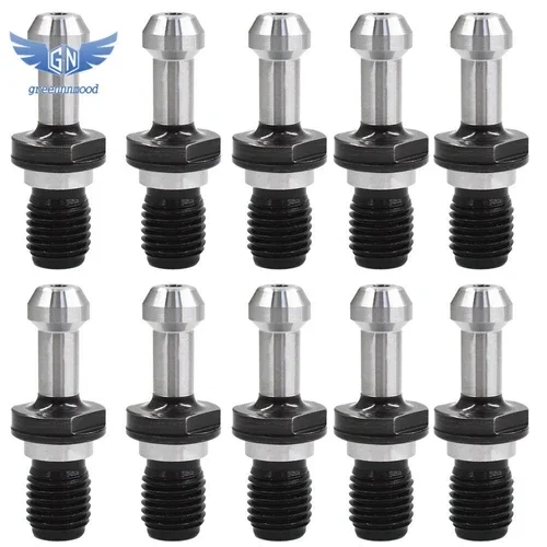10Pcs Bt40 450.589 Pull Stud Retention Knob For Hass Kia Toshiba Cnc