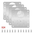 10Pcs Hinge Repair Tool Plate Close Hinges Kitchen Cupboard