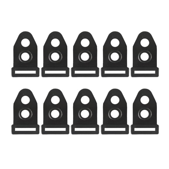10Pcs Camping Tent Poles Converter, Camping Tent Feet Holder Buckle, Camping Tent Hook Guy Line Fasteners Set