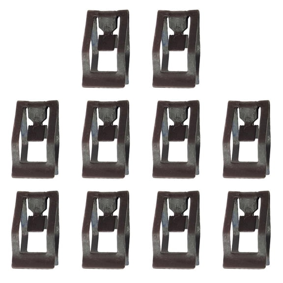 10Pcs Car Accessories Console Dash Dashboard Trim Metal K3H4 INV 9CA6.