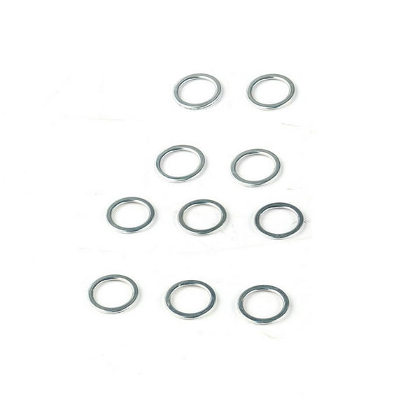 10Pcs Car Drain Plug Gasket Set For Toyota Lexus Scion 12157-10010 / 1215710010