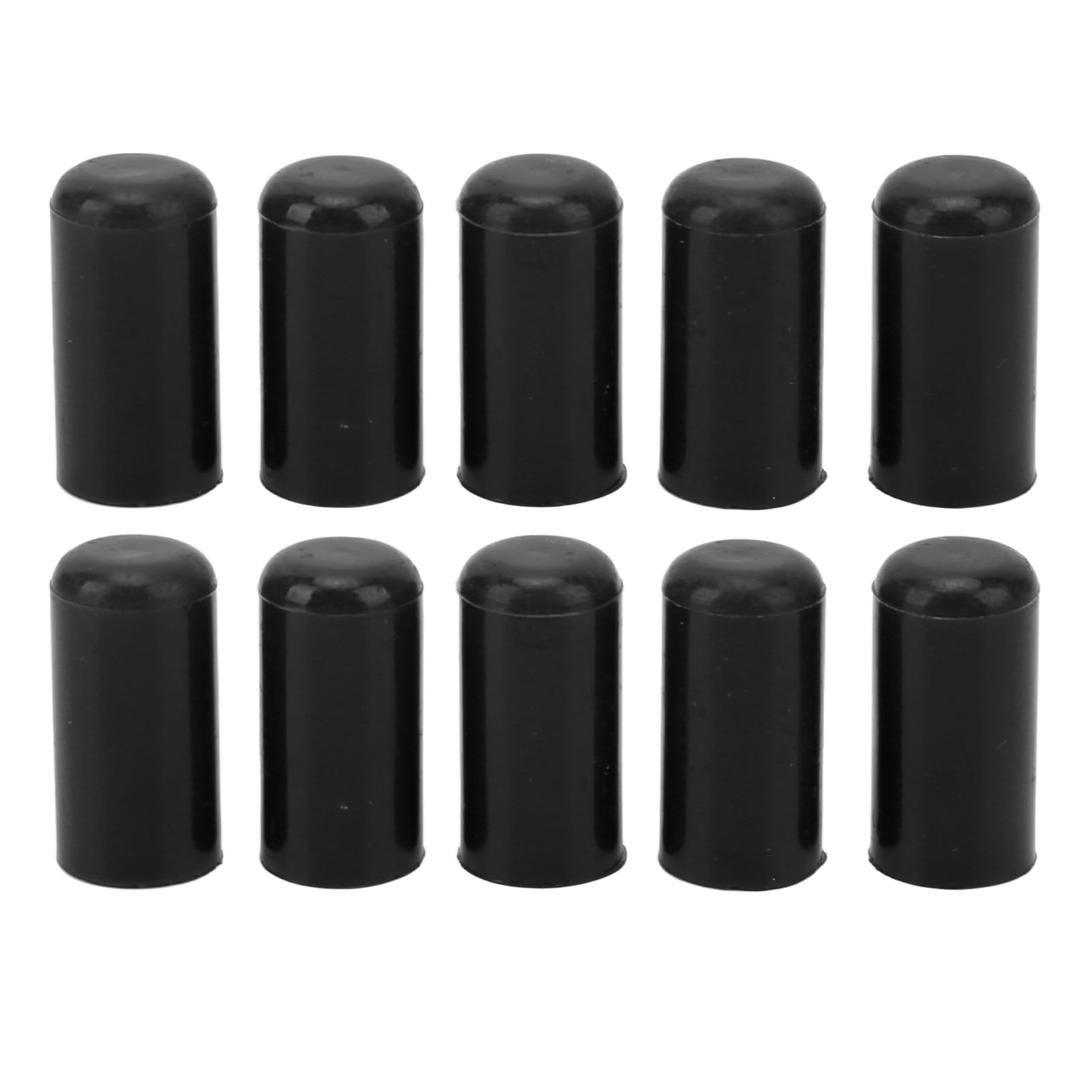 10Pcs Car Intake Vacuum Hose End Blanking Cover Bung Plug Silicone 8mm