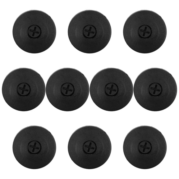 Homoyoyo Black Plastic Car Floor Mat Fixing Clips, Anti- Grips for Secure Car Mat Installation, Easy to Use