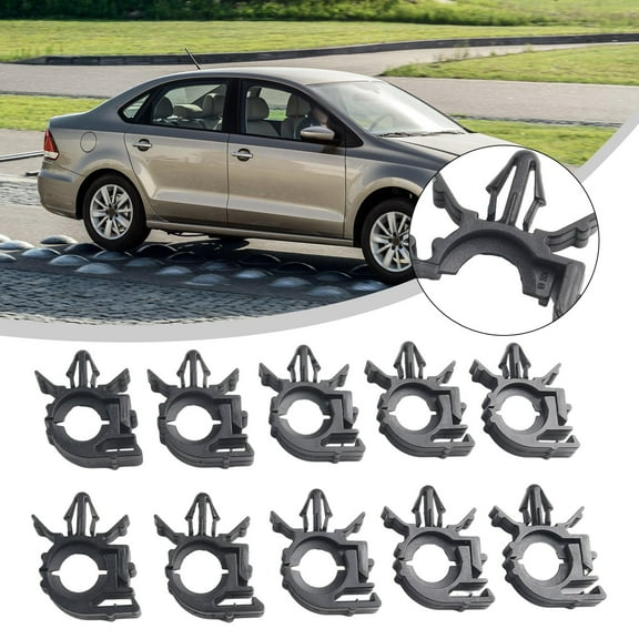 10Pcs Car Wiring Harness Fastener For All Car Auto Route Fixed Clips Cable Clamps Cable Clamps Cable Clamps Cable Clamp